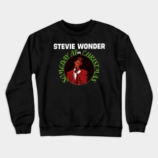 stevie wonder christmas Crewneck Sweatshirt